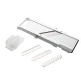 Benriner Mandoline Slicer, with 4 Japanese Stainless Steel Blades, BPA Free, New Model - Retail: $47