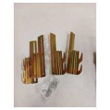 4Pcs 711 Hook Conversion Brackets with Hardware, Headboard Hook Set, Bed Frame Brackets Adapter - Retail: $20