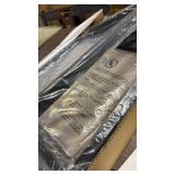 Costway Set of 2 Black Metal Frame Stationary Bar Stool Chair with Off-white Solid Seat - Retail: $0 Costway Set of 2 Black Metal Frame Stationary Bar Stool Chair with Off-white Solid Seat - Retail: $0