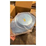 Costway 50000btu Patio Heater (white/silver) Wheels & Tabletop - Retail: $0 Costway 50000btu Patio Heater (white/silver) Wheels & Tabletop - Retail: $0