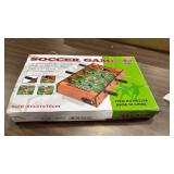 Foosball Table, 20 Inch Mini Tabletop Soccer Table with 2 Balls, Score Keepers, Portable Football Table for Kids, Family Night, Game Rooms - Retail: $0 Foosball Table, 20 Inch Mini Tabletop Soccer Table with 2 Balls, Score Keepers, Portable Football Table for Kids, Family Night, Game Rooms - Retail: $0