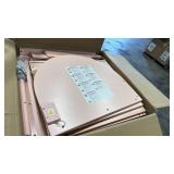 Costzon Kids Vanity, Girls Vanity Set with Mirror and Stool and Lights, Makeup Vanity Desk with Lights, Drawer & Storage Cabinet, Wooden Dressing Table, Vanity Table and Chair Set (Pink) - Retail: $0 Costzon Kids Vanity, Girls Vanity Set with Mirror and Stool and Lights, Makeup Vanity Desk with Lights, Drawer & Storage Cabinet, Wooden Dressing Table, Vanity Table and Chair Set (Pink) - Retail: $0