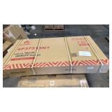 Costway - Up To 7.5MPH 2.25HP 2 in 1Folding Under Desk Treadmill Remote Control APP, Single Display Screen - Navy Blue - Retail: $0 Costway - Up To 7.5MPH 2.25HP 2 in 1Folding Under Desk Treadmill Remote Control APP, Single Display Screen - Navy Blue - Retail: $0