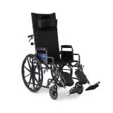 Medline Reclining Wheelchair, Desk-Length Arms and Elevating Leg Rests, 20\' x 18\' Seat (W x D) - Retail: $317 Medline Reclining Wheelchair, Desk-Length Arms and Elevating Leg Rests, 20\' x 18\' Seat (W x D) - Retail: $317