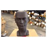 ZOOFOX Male Mannequin Head for Hats, PVC Manikin Head with Mount Hole, Professional Display Styling Head for Wigs, Hats, Scarfs, Headphone, Sunglasses, Headdress - Retail: $0 ZOOFOX Male Mannequin Head for Hats, PVC Manikin Head with Mount Hole, Professional Display Styling Head for Wigs, Hats, Scarfs, Headphone, Sunglasses, Headdress - Retail: $0