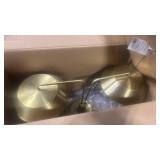 Brass Double-Shaded Table Lamp - Hearth & Hand⢠with Magnolia - Retail: $80 Brass Double-Shaded Table Lamp - Hearth & Hand⢠with Magnolia - Retail: $80