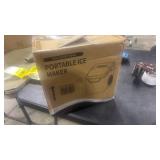 COWSAR Ice Maker Countertop, Portable Ice Machine with Self-Cleaning, 26.5 lbs/24Hrs, 8 Ice Cubes in 6 Mins, Ice Basket and Scoop, Ideal for Home, Kitchen, Bar, Camping - Retail: $0 COWSAR Ice Maker Countertop, Portable Ice Machine with Self-Cleaning, 26.5 lbs/24Hrs, 8 Ice Cubes in 6 Mins, Ice Basket and Scoop, Ideal for Home, Kitchen, Bar, Camping - Retail: $0