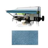 RV Awning Fabric Replacement Standard Grade Premium Vinyl (17'(Fabric 16'2\'), Blue Fade) - Retail: $144 RV Awning Fabric Replacement Standard Grade Premium Vinyl (17'(Fabric 16'2\'), Blue Fade) - Retail: $144