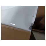 Maui 60 in. x 30 in. Alcove Soaking Bathtub with Left Drain in White - Retail: $309