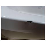 Maui 60 in. x 30 in. Alcove Soaking Bathtub with Left Drain in White - Retail: $309