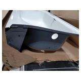 Bootz 14.25 in. H X 30 in. W X 60 in. L White Bathtub - Retail: $219