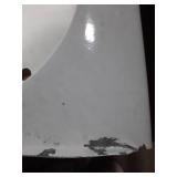 Aloha 60 in. X 30 in. Alcove Soaking Bathtub with Left Drain in White - Retail: $219