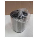 LIBODOUR Kitchen Utensil Holder Extra Large 360°Rotating For Counter Organizer Stainless Steel Storage Cooking Silverware Caddy 3 Compartment Flatware Spoon Spatula Tool Cutlery Container Silvery - R