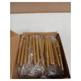 Goldenwarm 35 Pack 3 inch Gold Cabinet Handles Brushed Gold Cabinet Pulls Stainless Steel Drawer Pulls, Durable Kitchen Cabinet Handles - Bathroom Bedroom Dresser Handles Easy DIY Upgrade - Retail: $5