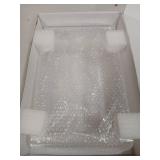 Beimu Acrylic Monitor & Laptop Stand Riser - Clear Computer & Laptop Stand for Desk - Compatible with iMac, MacBook & All Notebooks - White Aesthetic Decoration for Office & Home - Retail: $22