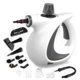 Handheld Steam Cleaner with 14-Piece Accessory Set, Steam Cleaner for Home Use, Portable Steamer for Cleaning Car Upholstery Tile Grout Home - Retail: $28