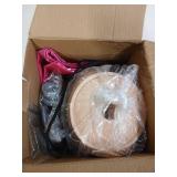 28" Mannequin Head Human Hair, 80% Real Hair Mannequin Head, Cosmetology Manikin Doll Head for Hair Styling Set #27, Training Practice Braiding Head with Table Clamp Suitable for Hair Extensions - Ret