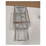 Gingbau Rat Chipmunk Trap Humane Live Mouse Vole Cage Trap - Retail: $17