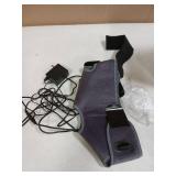 sticro Ankle Heating Pad for Achilles Tendonitis and Plantar Fasciitis Relief, Heated Ankle Brace Foot Heating Pad Wrap with Massage Ball for Sprained Ankle, Arthritis Foot Heel Pain Relief (Gray) - R