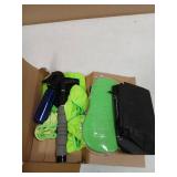 XINDELL Windshield Cleaner Tool Car Interior Window Cleaning Kit with Extendable Handle & 4 Microfiber Pads, Auto Wiper Inside Windshield Brush for Car & Home Windows - Retail: $15