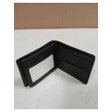 Travelambo Genuine Leather Wallet for Men with Gift Box - Handmade Bifold Stylish - Mens Wallets Rfid Blocking with 2 ID Windows - Retail: $10