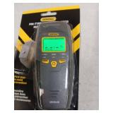 General Tools MMD4E Digital Moisture Meter, Water Leak Detector, Moisture Tester, Pin Type, Backlit LCD Display With Audible and Visual High-Medium-Low Moisture Content Alerts, Grays - Retail: $39