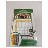 Ultimate Football Pool Game with Ribbons - 18" x 27.5" (1 Set) - Perfect for A Memorable Competition - Retail: $13