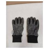 MOREOK Winter Gloves for Men/Women -10°F 3M Thinsulate Warm Touch Screen Snow Ski Bicycle Bike Gloves for Driving/Cycling/Running/Hiking-deep Gray-L - Retail: $20