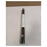 Dwersty One Way Daytime Window Privacy Film See Out Not in, Window Tint for Home, Reflective Mirror Glass Windows Coverings Sun Heat UV Blocking, Black-Silver, 17.5" X 78.7" - Retail: $6