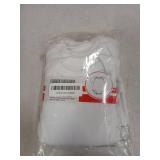 SINNSIDELIN 5-Pack Baby Bodysuit Sublimation White Short Sleeve Shirt (White, 0-3 Months)