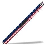SUPRUS Electric Lighter Candle USB Type C Rechargeable with LED Battery Display and Safety Switch Windproof Souvenir for Independence Memorial and Veterans Day(American Flag) - Retail: $8