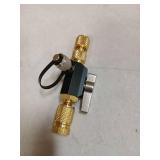 HVAC Valve Core Removal Tool,Valve Core Remover Installer Tool,1/4"& 5/16" Dual Valve Mega Flow Vacuum-Rated Valve Core Removal Tool,20 Microns Vacuum,Essential HVAC Tools for R32 R410A R22 R12 R407 -