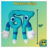 Lemoneon 67 Plush 10" Italian Brainrot Plush Meme AI-Crafted Stuffed Figure Pillow for Video Game Fans Room Decor - Retail: $16
