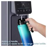 Replacement Lid for Hydroflask Wide Mouth Water Bottle, Top Lids for Hydro Flask Accessories, Top Sport Bottle Handle Cap for Hydroflask 12 16 20 32 40 64 128 oz Wide Mouth - Retail: $10