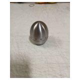 INTRESTIN Kitchen Timer for Cooking, 60 Minutes Mechanical Timer - No Batteries Required, Stainless Steel Egg-Shape Cute Countdown Clock for Cooking, Learning, Exercises, Gaming - Retail: $14