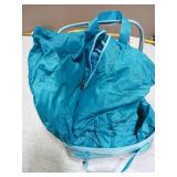 Gonex 8 Set Compression Packing Cubes, Expandable Mesh Organizer for Travel Accessories, Essentials With Toiletry, Laundry, Shoe, Cable Bags for Suitcases, Blue - Retail: $29