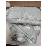 Bedsure Queen Comforter Set -  Floral Sage Green GentleSoft Bedding Sets, Queen Bed in a Bag with Botanical Flowers Winter Comforter, Sheets, Pillowcases - Retail: $50