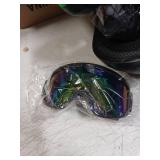 Motocross Helmet,Youth & Adult ATV Dirt Bike Motorcycle, Kids BMX 4-Wheeler Off-Road Mountain Bike Helmet,DOT Certified,W/Gloves Goggles Mask 4-Piece Set (Green, M) - Retail: $69