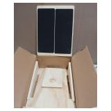 Slant Board&Professional Wooden Balance Board for Calf Stretching, Adjustable Wooden Incline Board, 200 Lbs Weight Capacity Calf Stretch Wedge for Exercise with Training Poster 2 in 1