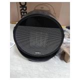 Dreo Space Heater 1500W, 60° Adjustable Tilt, 10.5ft/s Portable Electric Heaters for Indoor Use with Thermostat, 8 Safety Protections, 3 Modes, Remote, Quiet Desk Heater for Bedroom, Office, Black - 