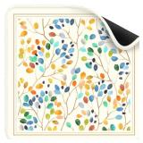 Deyimmei Mahjong Mat for Table - Non-Slip Mahjong Table Cover with Storage Pockets, Perfect Mahjong Accessories & Gifts for Women, Men, and Mahjong Enthusiasts (Floral Cascade) - Retail: $30