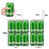 Toovip 100 Pack 8x4.75x10 Inch Medium Light Pink Kraft Paper Bags with Handles Bulk, Gift Wrap Bags for Favors Grocery Retail Party Birthday Shopping Business Goody Craft Merchandise Take Out Sacks - 