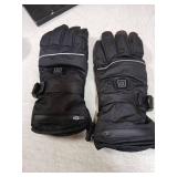 Heated Gloves for Men Women, Electric Winter Gloves Waterproof Heating Gloves Warm Thermal Touchscreen Cold Weather Hand Warmers Arthritis Gloves for Outdoor Motorcycle Ski Cycling Running Snow - Reta