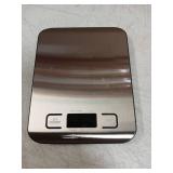 Etekcity Food Kitchen Scale, Digital Grams and Ounces for Weight Loss, Baking, Cooking, Keto and Meal Prep, LCD Display, Medium, 304 Stainless Steel - Retail: $14