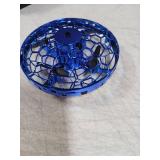 Hand Operated Flying Toy Drone for Kids, 360° Hands Free Motion Sensors Mini Drone with Cool LED Lights, Easy Indoor Small UFO Toy Flying Ball Drone for 6 7 8 9 10+ Year Old Boys and Girls (Blue) - R