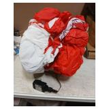 Christmas Inflatables Outdoor Decoration 7.8FT Tall Snowman Tree in Snow Globe with Rotating LED Lights Christmas Blow Up for Lawn Garden Holiday Party Yard Xmas Decor