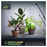 Bloom Lume LED Grow Lights for Indoor Plants Full Spectrum - Features Multi Mode Color Spectrums, Dimmable, Auto Timer, Clip on Goosneck Plant Lamp - Retail: $19