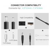 Ostrich Charger Compatible with Dell Laptop Computer 65W 45W Round Tip Power Adapter - Retail: $10