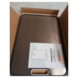 Titanium Cutting Board for Kitchen, Cutting Board Double Sided Food Grade, Pure Titanium/PP, Easy to Clean Large Size 16x11 - Retail: $30