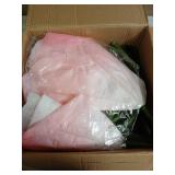 Eleeferri 3pcs Giant Artificial Flower Poppy Floor Standing 4.6ft / 5.2ft /5.9 ft, Adjustable for Wedding Decoration Reception, Background Backdrop Photo Props, Shop Window (Pink)